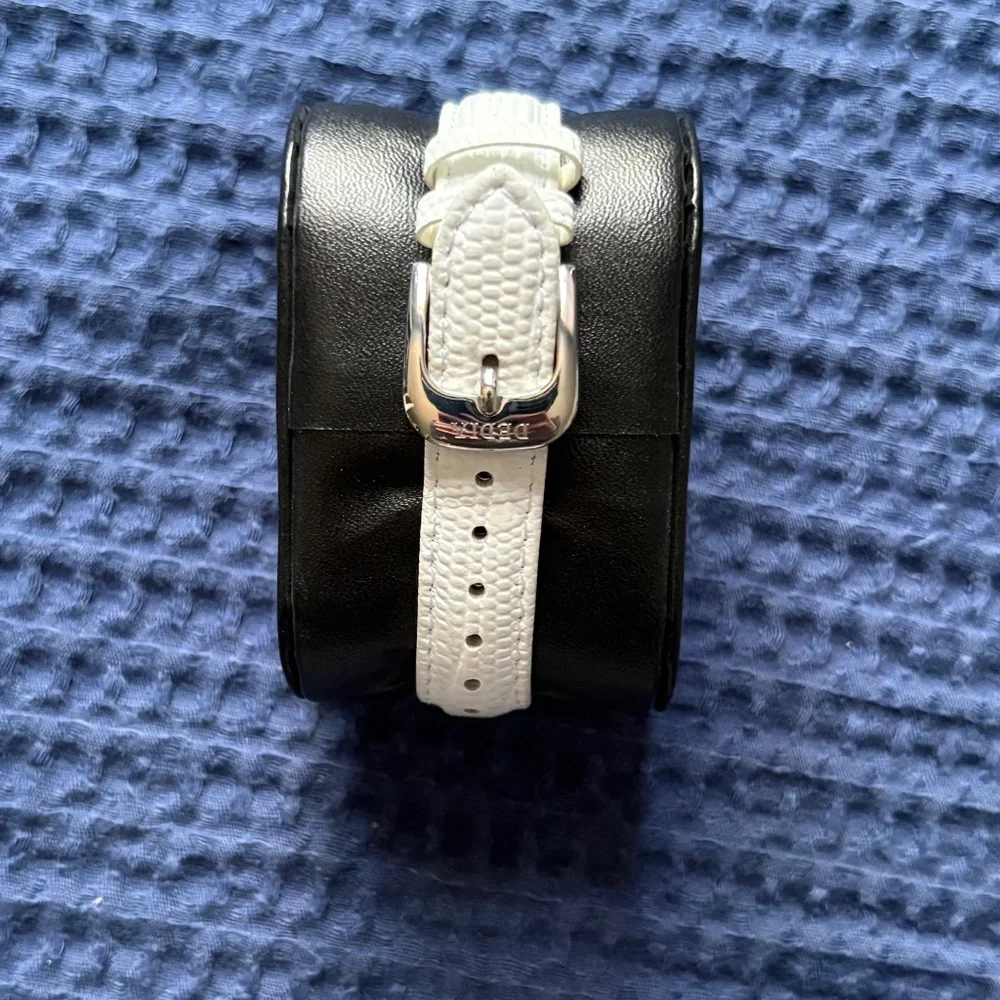 DEDIA Lily L Ladies' Diamond and Leather Watch, Brand New in Box - Picture 4 of 7